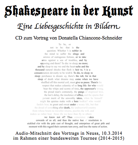 cd cover shakespeare in der kunst