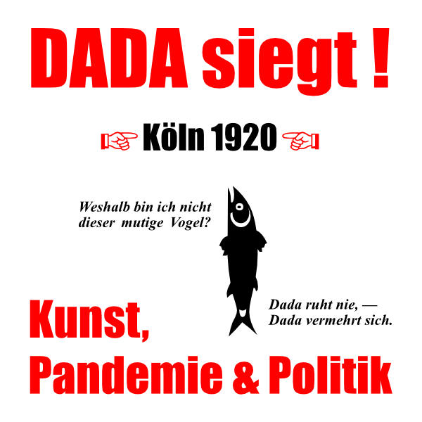 Grafik mit Fisch und Text