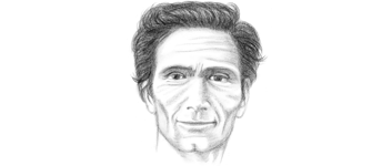 Portrait Pier Paolo Pasolini